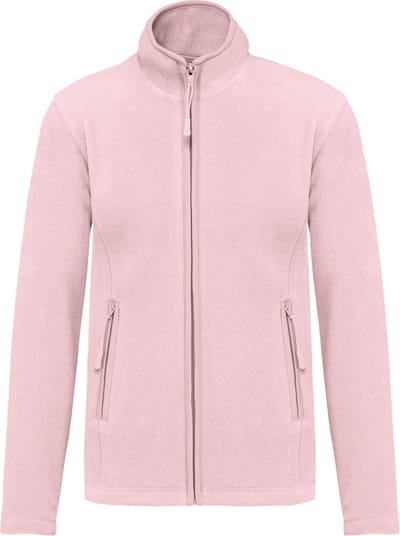 Kariban Microfleece met rits dames K907 - Pale Pink - XL