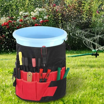 Dailygoods- Tuin Gereedschapstas Waterdicht - 42 Opbergvakken - Lichtgewicht - Oxford Stof - Geschikt voor 5 Liter - Duurzaam - Tuin Gereedschap