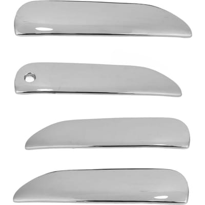 4 stuks Buitendeurklink Cover ABS Chroom Waterdicht Zilver Vervanging voor Fit Jazz 2008?2013 gray