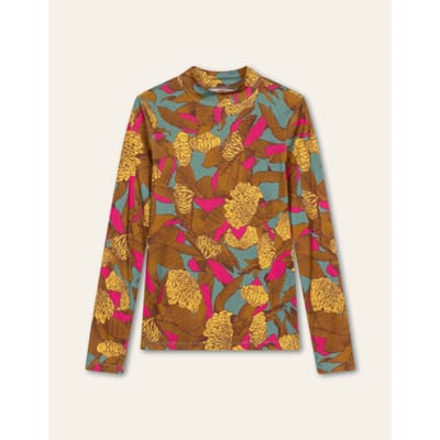 Oilily Torpe Top- maatS Groen Blauw