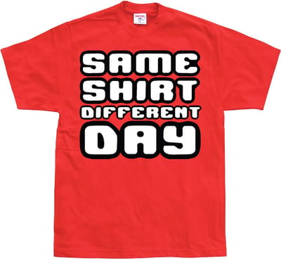 Hybris Same Shirt Different Day T-shirt SH-1-14024-H20-5