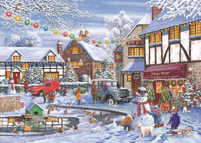 House of Puzzles legpuzzel On Thin Ice 1000 stukjes puzzelplezier.