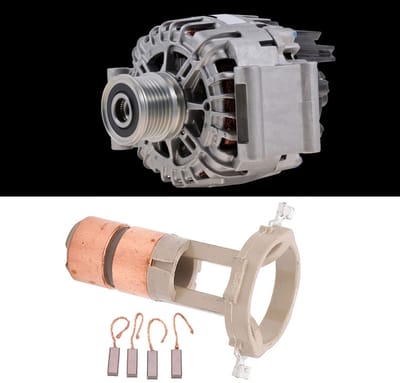 Zeynomax - Dynamo Borstelset - Dynamo Sleepring Borstels Set - Ideaal voor Generator Reparaties - Popular Kleur - Hoogwaardige Vervangingsonderdelen..