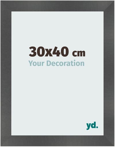 Your Decoration - Fotolijst 30x40 cm - MDF - Zwart Mat - Pisa