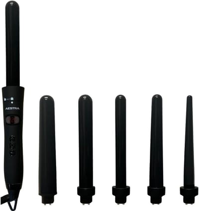 Krultang met Opzetstukken - Haarstyler - Dagelijks Gebruik - 5-in-1 Functionaliteit - 38x4x4 cm