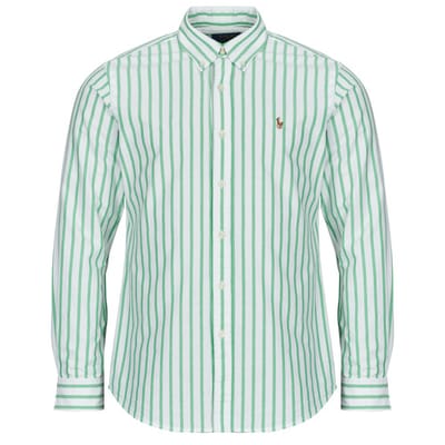 Overhemd Lange Mouw Polo Ralph Lauren CHEMISE COUPE DROITE EN OXFORD
