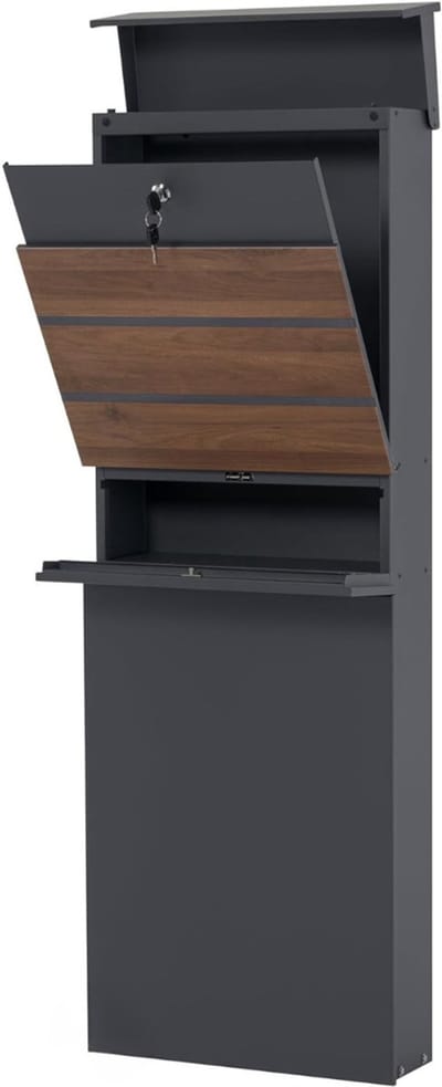 Lexium Pakketbox buiten - Brievenbus pakketbox - Pakketbrievenbus - Pakketkast - Bezorgbox - Parcelsafe - Tuin - Bezorging - Veilige pakketbox