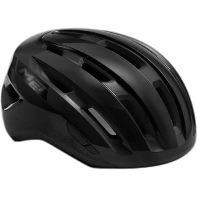 MET Miles MIPS Fietshelm Mannen & Vrouwen – Fietshelm Stadsfiets Volwassenen – E-Bike – Trekking – Maat S/M (52-58cm) – Black Glossy (Zwart)