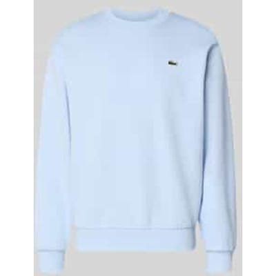 regular fit sweatshirt van katoenmix
