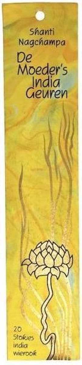 De Moeder's Geuren - Nag Champa Wierook - Shanti Nagchampa - 20 India wierook stokjes