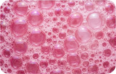 WC mat 80x50 cm - Antislip - Roze - Schuim - Bubbels - Toiletmat - Vloermat - Douchemat - Toilet tapijt - Toiletmatten