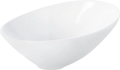 Saladeschaal ASA Selection Vongole Bowl Asymmetric White 22,5 cm