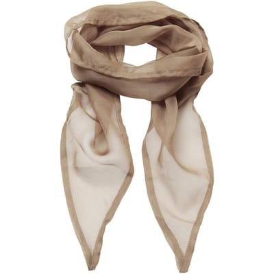 Premier Dames/Dames Chiffon Sjaal (Khaki)