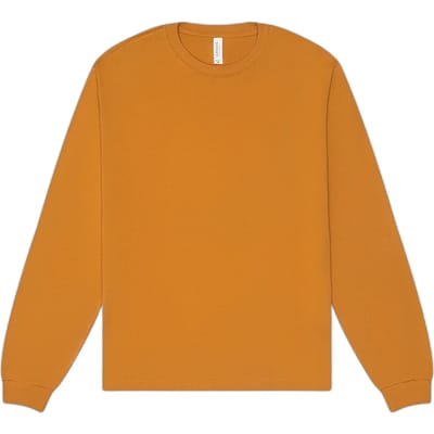 Bella+Canvas Unisex Heavyweight Long Sleeve Tee CV3511 - Toast - XS