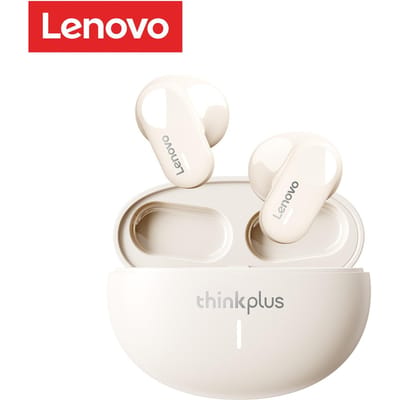 Lenovo LP19 True Wireless BT5.3 casque avec étui de chargement sport course écouteur musique couleur champagne