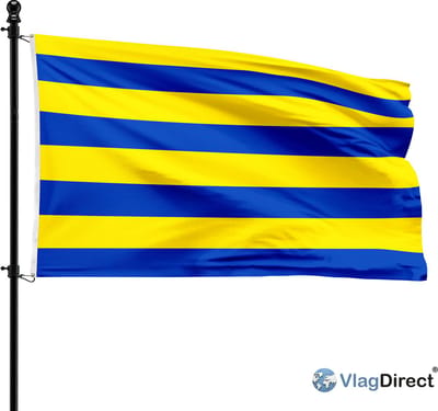 Diksmuidse vlag - Gemeente Diksmuide vlag - 90 x 150 cm.