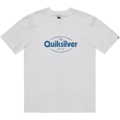 Quiksilver Ev Shape All Day Heren T-shirt Eqyzt08052-wbb0 - Kleur Wit - Maat XL