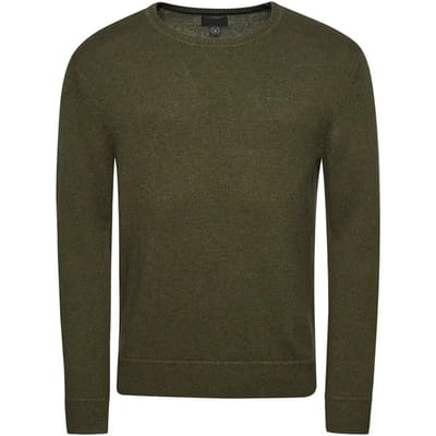 Superdry - Essential slim-fit trui met ronde hals - Heren - Sweaters