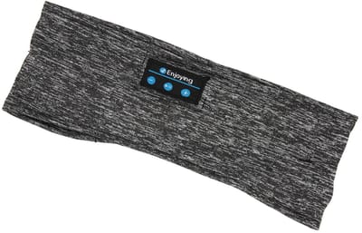 Dailygoods - Bluetooth-koptelefoon - Draadloze Hoofdband - Ultradunne HD-stereoluidspreker - Ideaal voor Sporten - Comfortabel en Handig voor Slaap -...