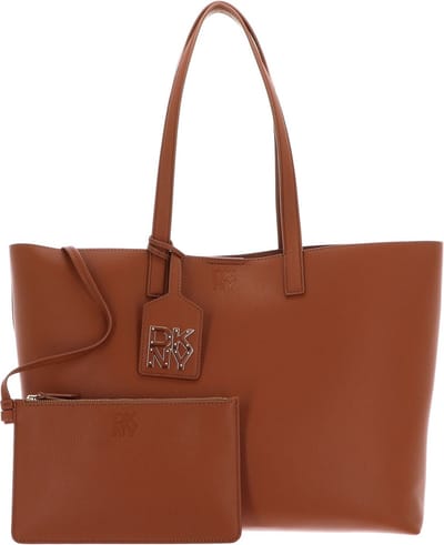 DKNY Leren Shopper Milan Prk Slope Bag Cognac Terracotta