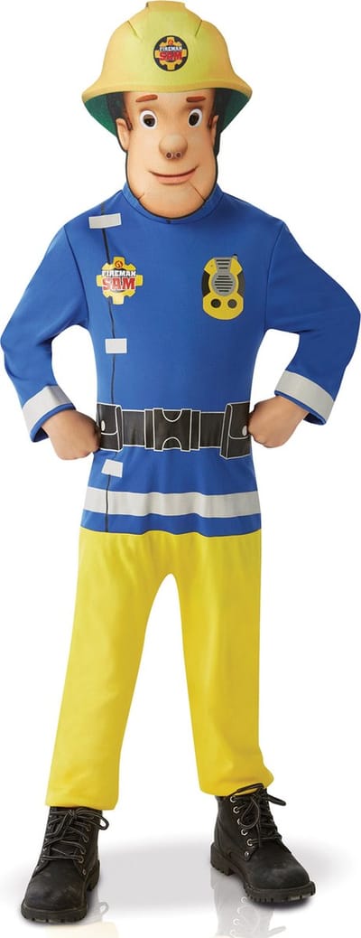 Brandweerman Sam Kinderkostuum Maat 98/104