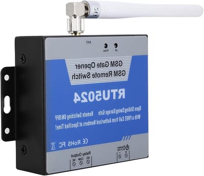 GSM Opener voor Garagedeuren en Toegangscontrole met SMS Bedieningsfunctie en Afstandsbediening