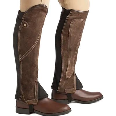Mini leren chaps Lexhis Comfort