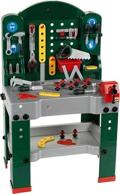 RWB® Werkbank Speelgoed - Gereedschap Speelgoed - Werkbank Kinderen - Groen - 61cm x 45cm x 101cm