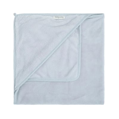 Baby's Only Wikkeldeken - Omslagdoek baby Cozy - Misty Blue - 75x75 cm - Geschikt voor drie- en vijfpuntsgordel - Extra zacht