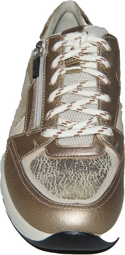Durea 6295.605.1469-H dames veterschoenen sportief maat 36,5 (3,5) Beige