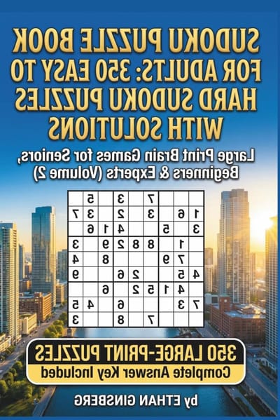 Sudoku Puzzelboek - Hersenkrakers - Mentale Training - 350 Puzzels - Grote Print - Niet gespecificeerd