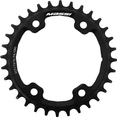 Massi Narrow Wide Xt/xtr Kettingblad Zwart 32t