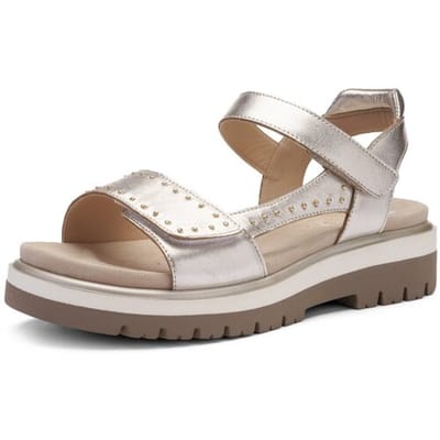 Sandalen met sleehak Ara -