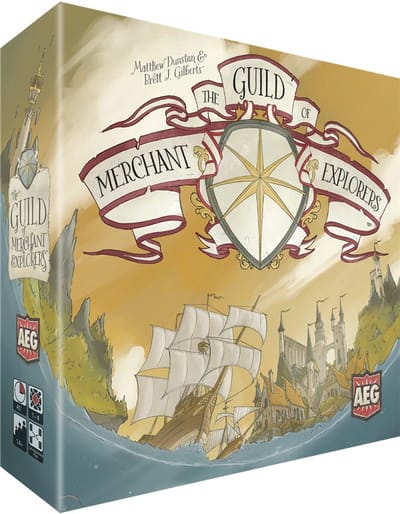 The Guild of Merchant Explorers - meeslepend bordspel - strategisch denkspel - coöperatief - Engelstalige editie
