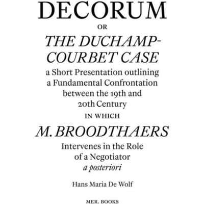 Decorum - Hans Dewolf