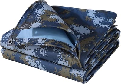 Waterdicht Outdoor Zeil - Dekzeil Camouflage - Spullen Afdekken - Versterkte Randen - Op Maat Beschikbaar - Camouflage
