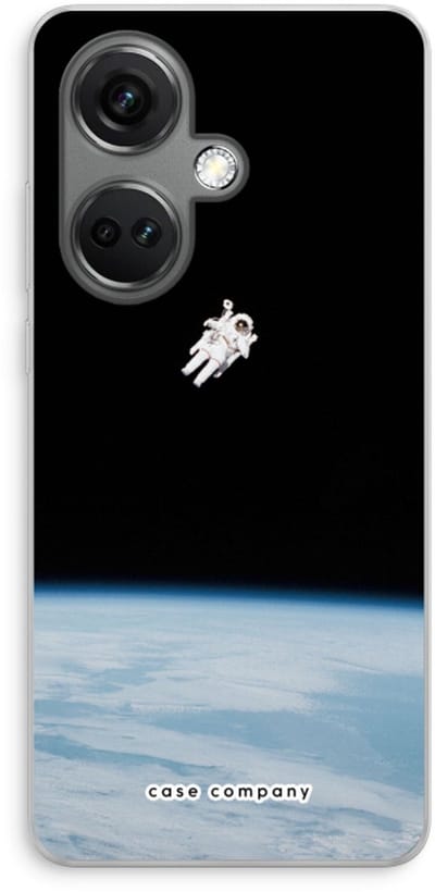 Case Company® - Hoesje geschikt voor OnePlus Nord CE 3 hoesje - Alone in Space - Soft Cover Telefoonhoesje - Bescherming aan alle Kanten en Schermrand