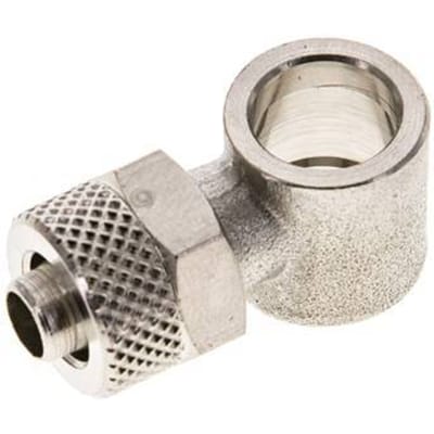 8x6 & G1/8'' Vernikkeld Messing Banjobout Opsteekkoppeling [2 Stuks]