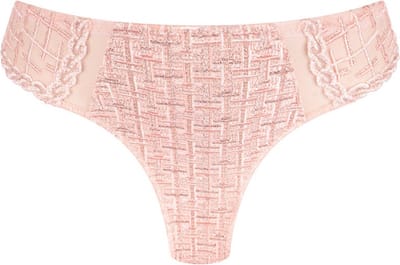 Louisa Bracq - Tweegy String Nude Rose - maat 44 - Roze/Goud
