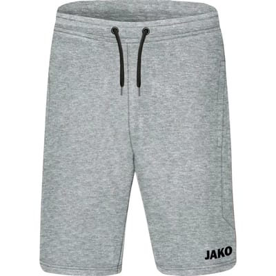 Jako Base Joggingshort Heren - Lichtgrijs Gemeleerd | Maat: 4XL