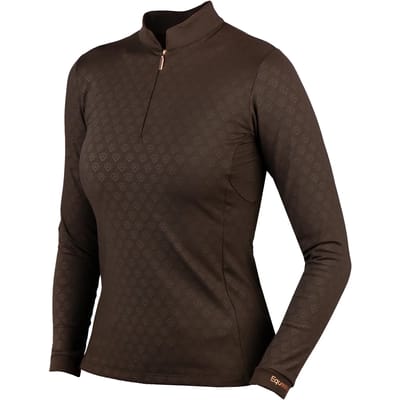 Horka Trainingsshirt Horka Emily Donkerbruin - S