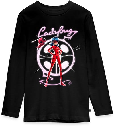 Miraculous Ladybug Met Tikki Premium T-Shirt Tiener Lang