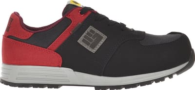 TOWORKFOR Werkschoen Graffiti S3 SRC ESD 8A86-07 Zwart/Rood/Wit - Maat 39