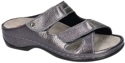 Berkemann -Dames - grijs donker - slippers & muiltjes - maat 36.5