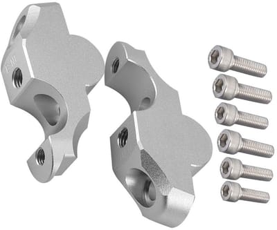 Dailygoods- Stuur Risers CNC Geanodiseerd - Motorfiets Riser Klemmen - Geschikt voor R NineT R9T 2014-2018 - Aluminium Legering - Verbeterde Rijhouding - Compact Ontwerp - Stuurverhogers