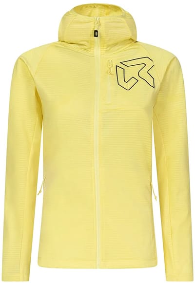 Rock Experience Arrows Fleece Met Kap Geel XS Vrouw