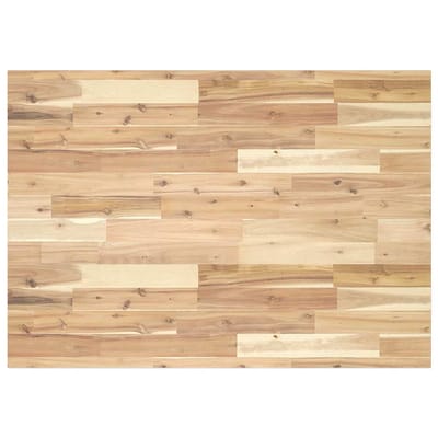 vidaXL - Bureaublad - 120x70x2 - cm - onbehandeld - massief - acaciahout