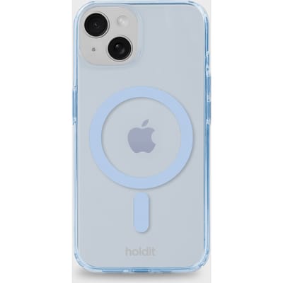 Phone Case Transparent Magsafe Compatible Mineral Blue iPhone 13