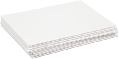 Foam bord, A4, vel 210x297 mm, dikte 3 mm, wit, 10 vel/ 1 doos