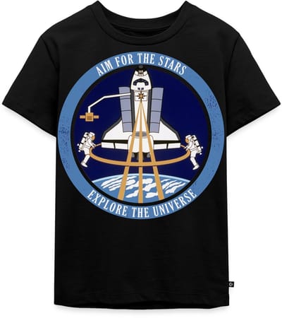 NASA Aim For The Stars Premium T Shirt Kinderen